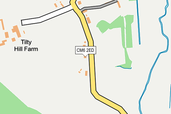 CM6 2ED map - OS OpenMap – Local (Ordnance Survey) CM6 2ED map - OS OpenMap – Local (Ordnance Survey)
