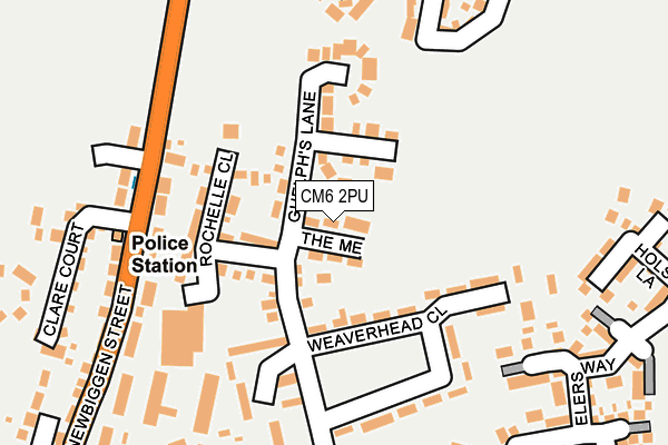 CM6 2PU map - OS OpenMap – Local (Ordnance Survey) CM6 2PU map - OS OpenMap – Local (Ordnance Survey)