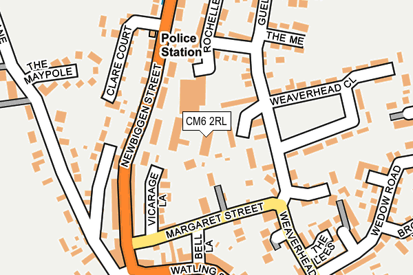 CM6 2RL map - OS OpenMap – Local (Ordnance Survey) CM6 2RL map - OS OpenMap – Local (Ordnance Survey)