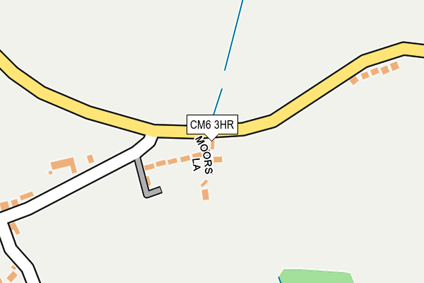 CM6 3HR map - OS OpenMap – Local (Ordnance Survey) CM6 3HR map - OS OpenMap – Local (Ordnance Survey)