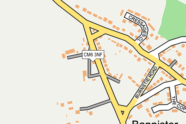CM6 3NF map - OS OpenMap – Local (Ordnance Survey) CM6 3NF map - OS OpenMap – Local (Ordnance Survey)