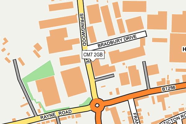 CM7 2GB map - OS OpenMap – Local (Ordnance Survey) CM7 2GB map - OS OpenMap – Local (Ordnance Survey)