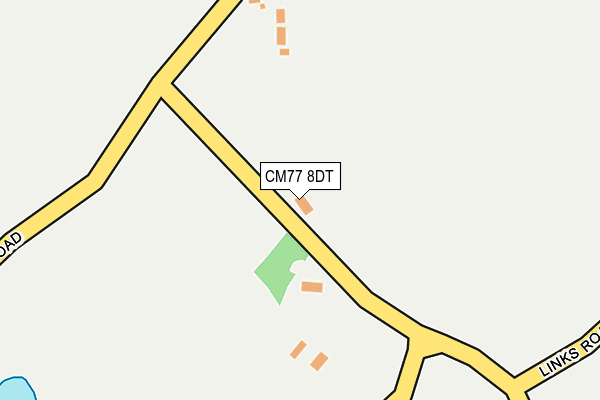 CM77 8DT map - OS OpenMap – Local (Ordnance Survey) CM77 8DT map - OS OpenMap – Local (Ordnance Survey)