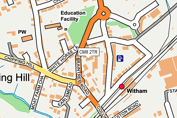 CM8 2TR map - OS OpenMap – Local (Ordnance Survey) CM8 2TR map - OS OpenMap – Local (Ordnance Survey)