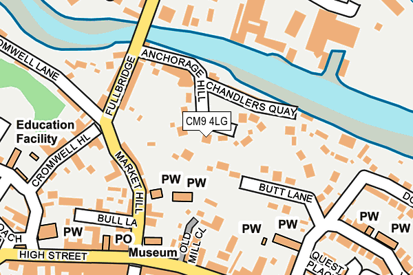 CM9 4LG map - OS OpenMap – Local (Ordnance Survey) CM9 4LG map - OS OpenMap – Local (Ordnance Survey)