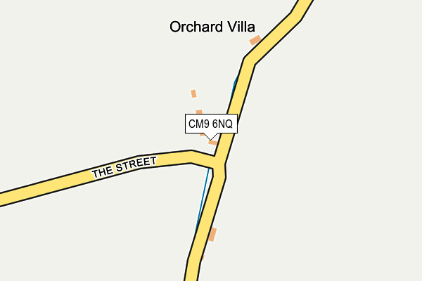CM9 6NQ map - OS OpenMap – Local (Ordnance Survey) CM9 6NQ map - OS OpenMap – Local (Ordnance Survey)