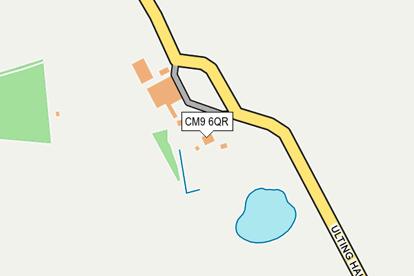 CM9 6QR map - OS OpenMap – Local (Ordnance Survey) CM9 6QR map - OS OpenMap – Local (Ordnance Survey)