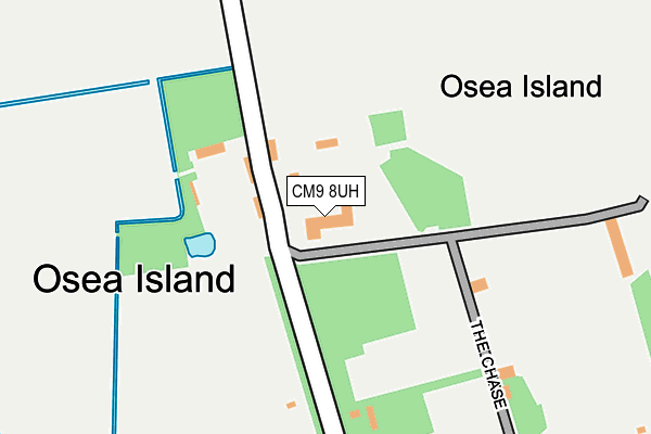 CM9 8UH map - OS OpenMap – Local (Ordnance Survey) CM9 8UH map - OS OpenMap – Local (Ordnance Survey)