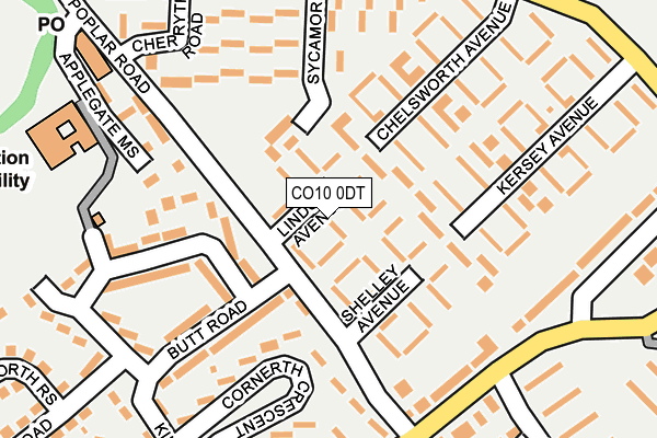 CO10 0DT map - OS OpenMap – Local (Ordnance Survey) CO10 0DT map - OS OpenMap – Local (Ordnance Survey)