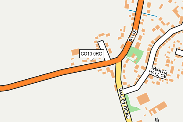 CO10 0RG map - OS OpenMap – Local (Ordnance Survey) CO10 0RG map - OS OpenMap – Local (Ordnance Survey)