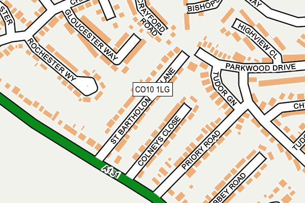 CO10 1LG map - OS OpenMap – Local (Ordnance Survey) CO10 1LG map - OS OpenMap – Local (Ordnance Survey)