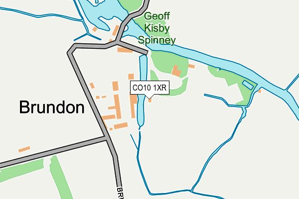 CO10 1XR map - OS OpenMap – Local (Ordnance Survey) CO10 1XR map - OS OpenMap – Local (Ordnance Survey)