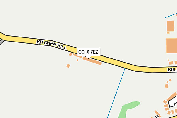 CO10 7EZ map - OS OpenMap – Local (Ordnance Survey) CO10 7EZ map - OS OpenMap – Local (Ordnance Survey)