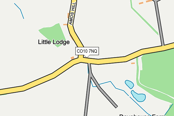 CO10 7NQ map - OS OpenMap – Local (Ordnance Survey) CO10 7NQ map - OS OpenMap – Local (Ordnance Survey)