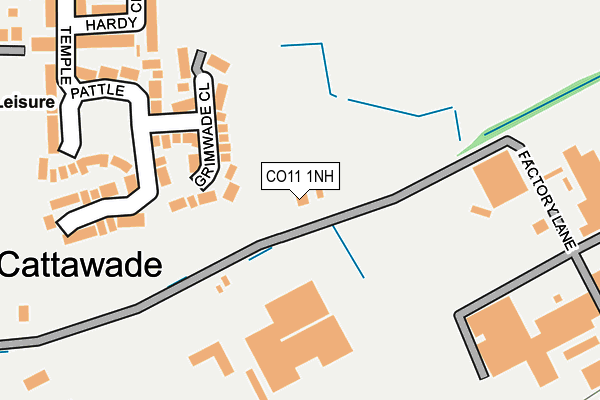 CO11 1NH map - OS OpenMap – Local (Ordnance Survey) CO11 1NH map - OS OpenMap – Local (Ordnance Survey)