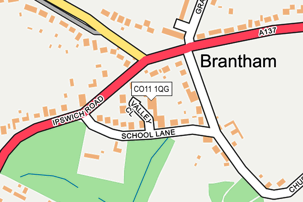 CO11 1QG map - OS OpenMap – Local (Ordnance Survey) CO11 1QG map - OS OpenMap – Local (Ordnance Survey)