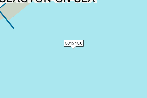 CO15 1QX map - OS OpenMap – Local (Ordnance Survey) CO15 1QX map - OS OpenMap – Local (Ordnance Survey)