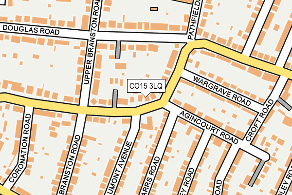 CO15 3LQ map - OS OpenMap – Local (Ordnance Survey) CO15 3LQ map - OS OpenMap – Local (Ordnance Survey)