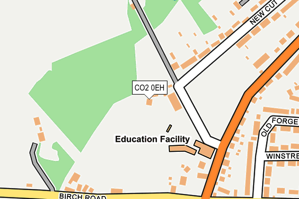 CO2 0EH map - OS OpenMap – Local (Ordnance Survey) CO2 0EH map - OS OpenMap – Local (Ordnance Survey)