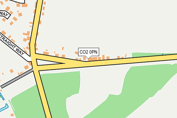 CO2 0PN map - OS OpenMap – Local (Ordnance Survey) CO2 0PN map - OS OpenMap – Local (Ordnance Survey)