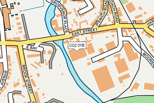 CO2 0YB map - OS OpenMap – Local (Ordnance Survey) CO2 0YB map - OS OpenMap – Local (Ordnance Survey)
