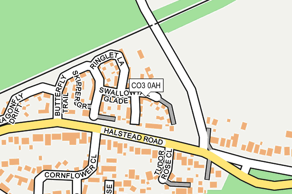 CO3 0AH map - OS OpenMap – Local (Ordnance Survey) CO3 0AH map - OS OpenMap – Local (Ordnance Survey)