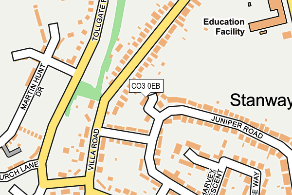 CO3 0EB map - OS OpenMap – Local (Ordnance Survey) CO3 0EB map - OS OpenMap – Local (Ordnance Survey)