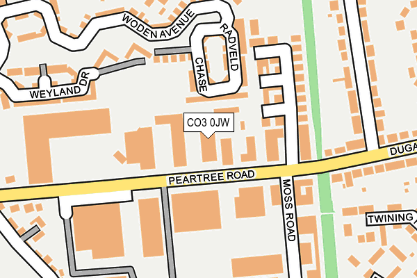 CO3 0JW map - OS OpenMap – Local (Ordnance Survey) CO3 0JW map - OS OpenMap – Local (Ordnance Survey)