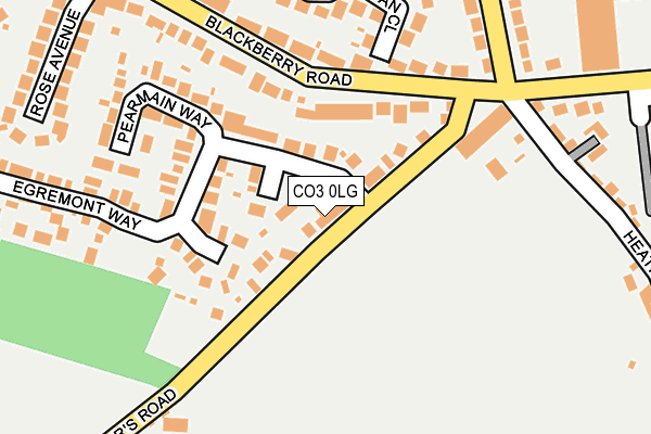 CO3 0LG map - OS OpenMap – Local (Ordnance Survey) CO3 0LG map - OS OpenMap – Local (Ordnance Survey)