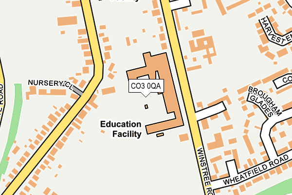 CO3 0QA map - OS OpenMap – Local (Ordnance Survey) CO3 0QA map - OS OpenMap – Local (Ordnance Survey)