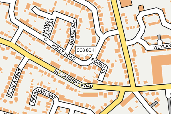 CO3 0QH map - OS OpenMap – Local (Ordnance Survey) CO3 0QH map - OS OpenMap – Local (Ordnance Survey)