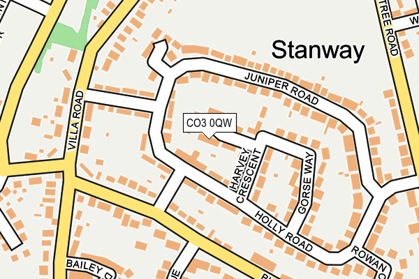 CO3 0QW map - OS OpenMap – Local (Ordnance Survey) CO3 0QW map - OS OpenMap – Local (Ordnance Survey)