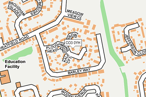 CO3 0YH map - OS OpenMap – Local (Ordnance Survey) CO3 0YH map - OS OpenMap – Local (Ordnance Survey)