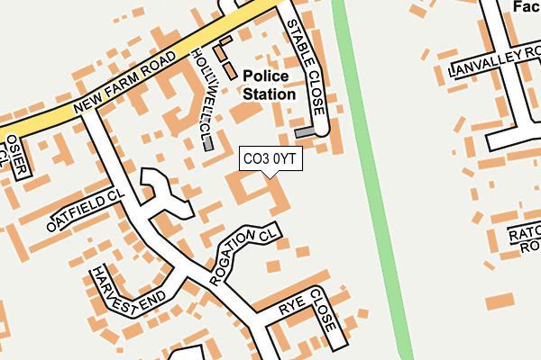 CO3 0YT map - OS OpenMap – Local (Ordnance Survey) CO3 0YT map - OS OpenMap – Local (Ordnance Survey)