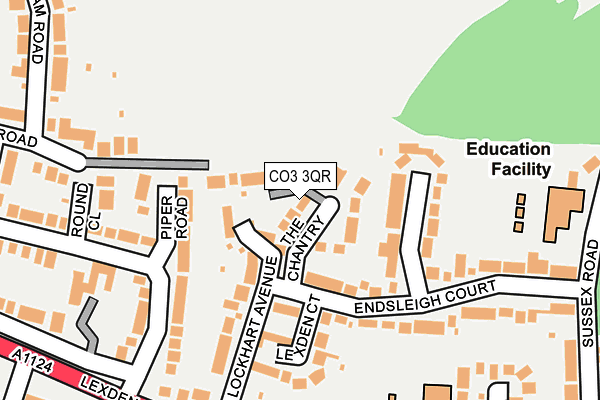 CO3 3QR map - OS OpenMap – Local (Ordnance Survey) CO3 3QR map - OS OpenMap – Local (Ordnance Survey)