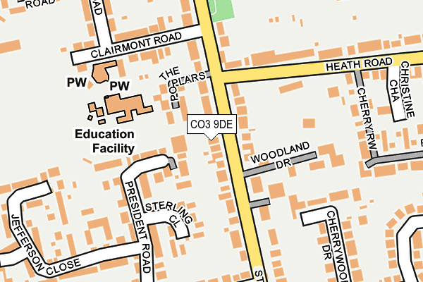 CO3 9DE map - OS OpenMap – Local (Ordnance Survey) CO3 9DE map - OS OpenMap – Local (Ordnance Survey)