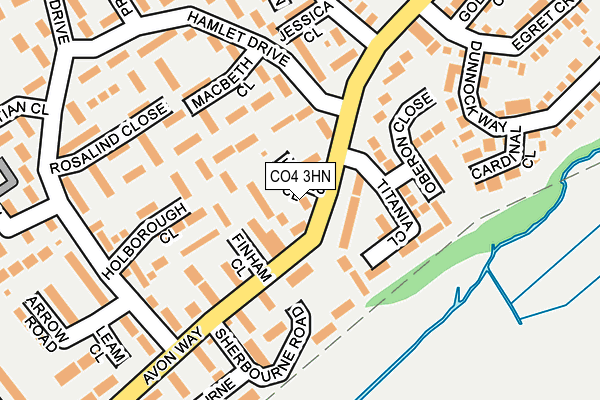 CO4 3HN map - OS OpenMap – Local (Ordnance Survey) CO4 3HN map - OS OpenMap – Local (Ordnance Survey)