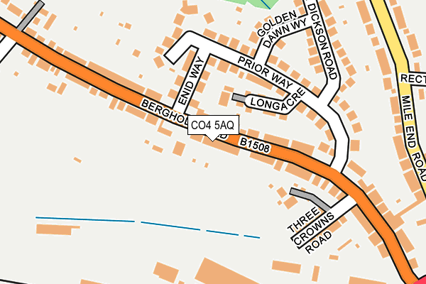 CO4 5AQ map - OS OpenMap – Local (Ordnance Survey) CO4 5AQ map - OS OpenMap – Local (Ordnance Survey)