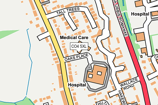 CO4 5XL map - OS OpenMap – Local (Ordnance Survey) CO4 5XL map - OS OpenMap – Local (Ordnance Survey)