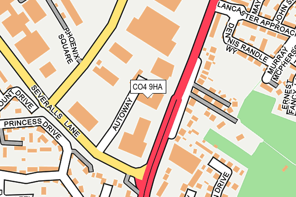 CO4 9HA map - OS OpenMap – Local (Ordnance Survey) CO4 9HA map - OS OpenMap – Local (Ordnance Survey)
