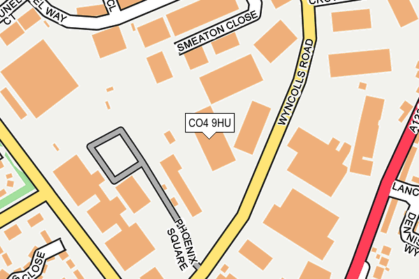 CO4 9HU map - OS OpenMap – Local (Ordnance Survey) CO4 9HU map - OS OpenMap – Local (Ordnance Survey)