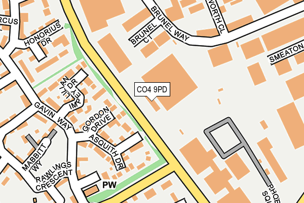 CO4 9PD map - OS OpenMap – Local (Ordnance Survey) CO4 9PD map - OS OpenMap – Local (Ordnance Survey)