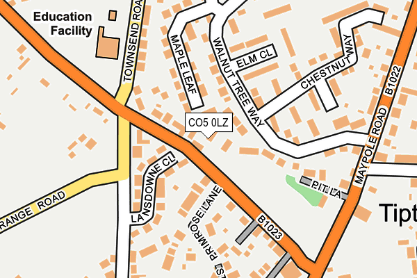 CO5 0LZ map - OS OpenMap – Local (Ordnance Survey) CO5 0LZ map - OS OpenMap – Local (Ordnance Survey)