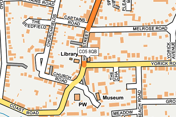 CO5 8QB map - OS OpenMap – Local (Ordnance Survey) CO5 8QB map - OS OpenMap – Local (Ordnance Survey)