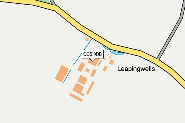 CO5 9DB map - OS OpenMap – Local (Ordnance Survey) CO5 9DB map - OS OpenMap – Local (Ordnance Survey)