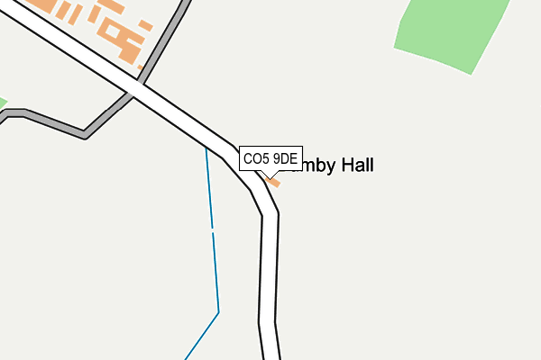 CO5 9DE map - OS OpenMap – Local (Ordnance Survey) CO5 9DE map - OS OpenMap – Local (Ordnance Survey)