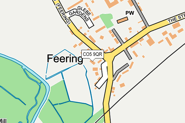 CO5 9QR map - OS OpenMap – Local (Ordnance Survey) CO5 9QR map - OS OpenMap – Local (Ordnance Survey)
