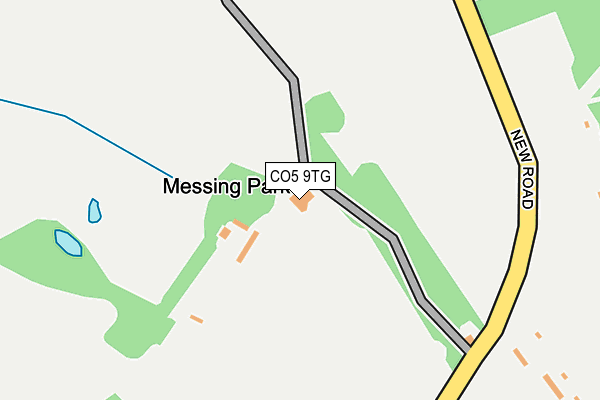 CO5 9TG map - OS OpenMap – Local (Ordnance Survey) CO5 9TG map - OS OpenMap – Local (Ordnance Survey)