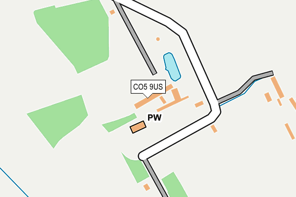 CO5 9US map - OS OpenMap – Local (Ordnance Survey) CO5 9US map - OS OpenMap – Local (Ordnance Survey)