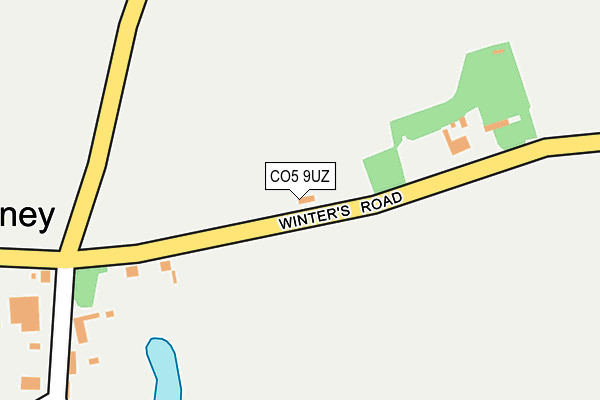 CO5 9UZ map - OS OpenMap – Local (Ordnance Survey) CO5 9UZ map - OS OpenMap – Local (Ordnance Survey)
